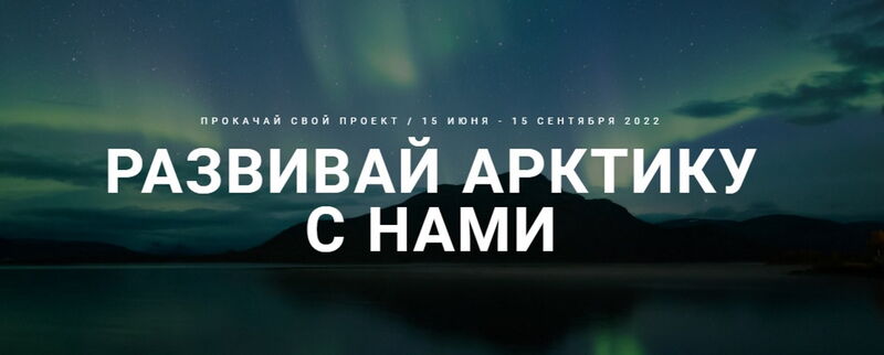 The Arctic Accelerator educational program will help to implement a technological startup