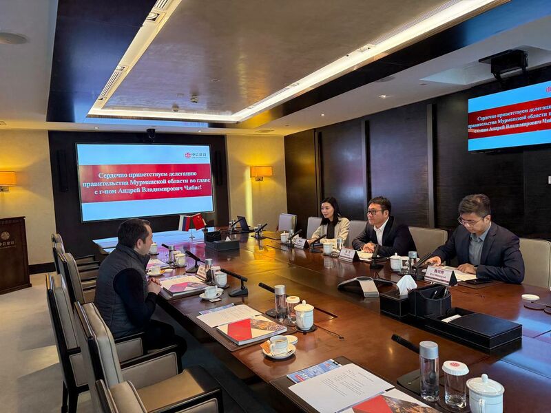 Перспективы сотрудничества обсудил Андрей Чибис с китайской компанией