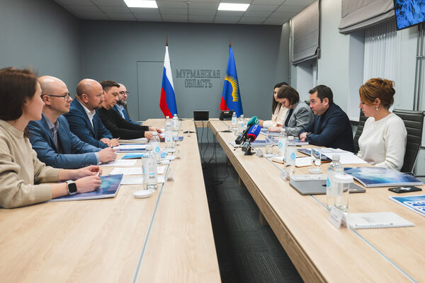 Andrey Chibis and representatives of the Glorax company discussed the implementation of the Kolsky housing project in Murmansk