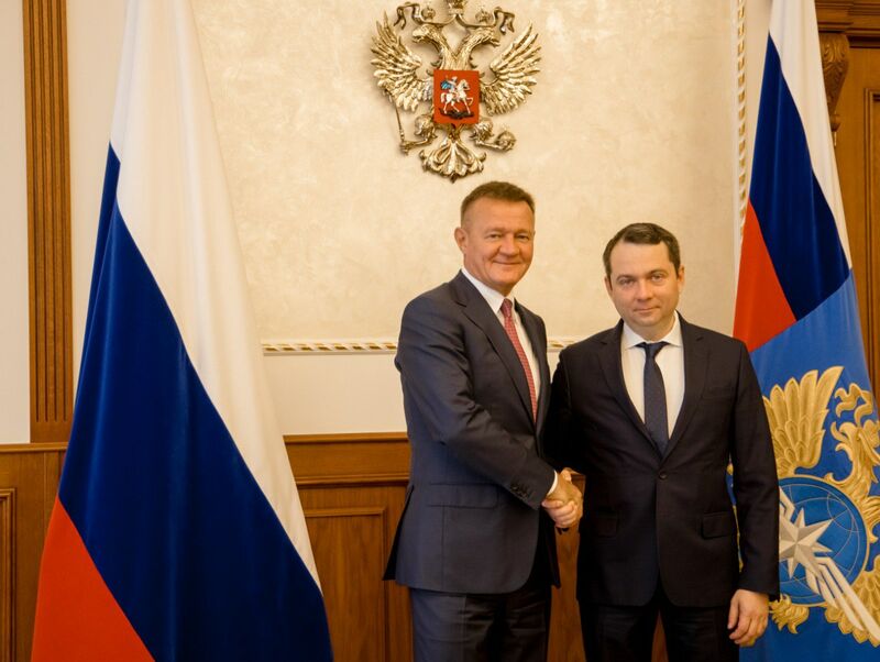 Governor Andrey Chibis met with Russian Minister of Transport Roman Starovoit