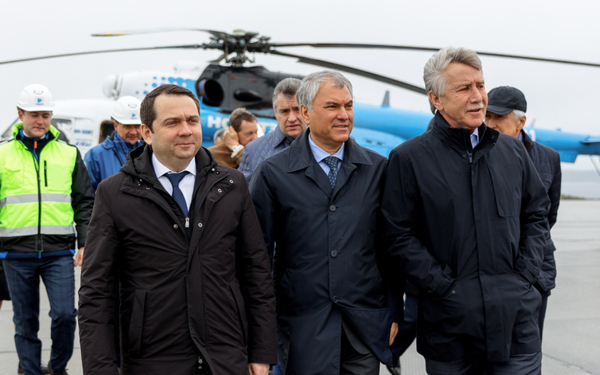 Chairman of the State Duma Vyacheslav Volodin arrived on a working trip to the Murmansk region