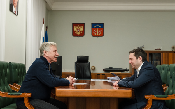Губернатор Андрей Чибис провёл рабочую встречу с председателем правления ПАО НОВАТЭК