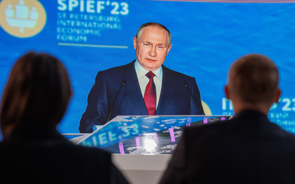 ПМЭФ – 2023: губернатор Андрей Чибис прокомментировал выступление Президента России Владимира Путина на пленарном заседании