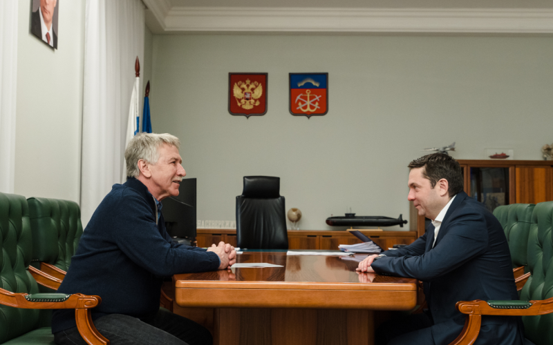Governor Andrey Chibis held a working meeting with the Chairman of the Management Board of PJSC NOVATEK