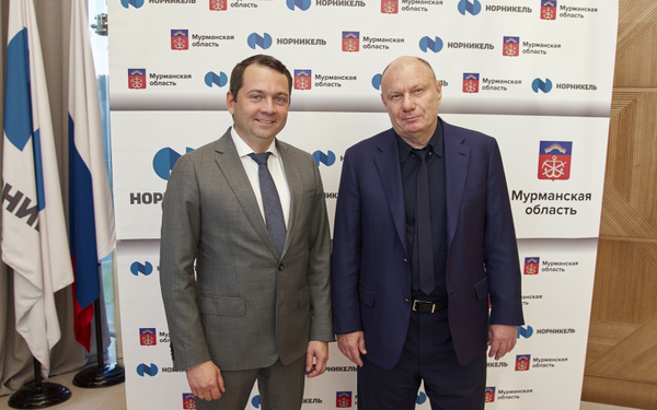 Президент «Норникеля» Владимир Потанин высоко оценил инвестиционный климат Мурманской области