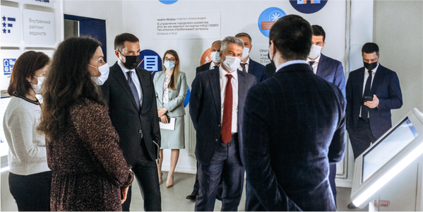 Губернаторы субъектов СЗФО посетили Центр управления регионом Мурманской области