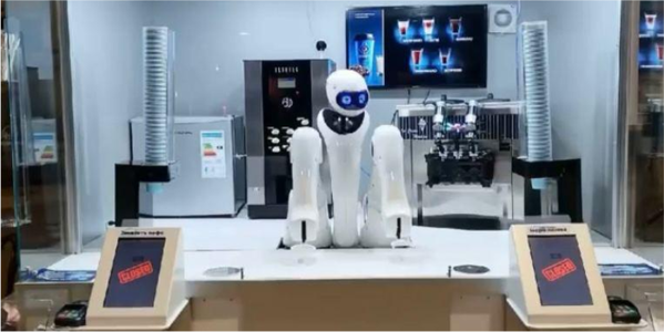 Благодаря новой мере поддержки предпринимательства в Мурманске открылось роботизированное кафе