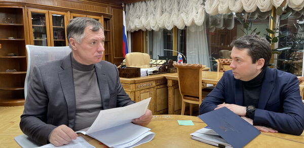 Андрей Чибис заручился поддержкой Марата Хуснуллина по ряду инфраструктурных проектов для Мурманской области