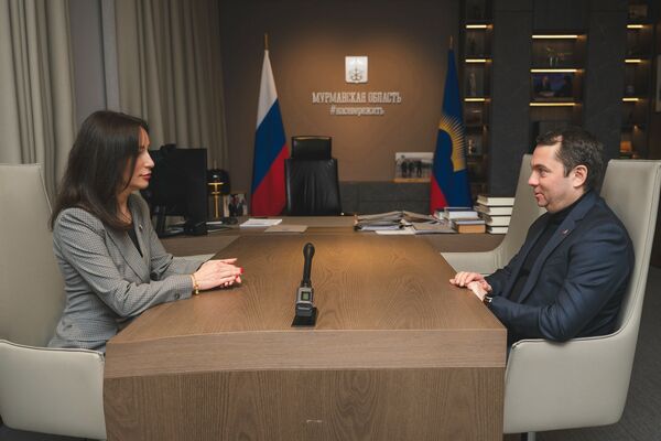 Губернатор Андрей Чибис обсудил приоритеты работы с сенатором РФ Еленой Дягилевой