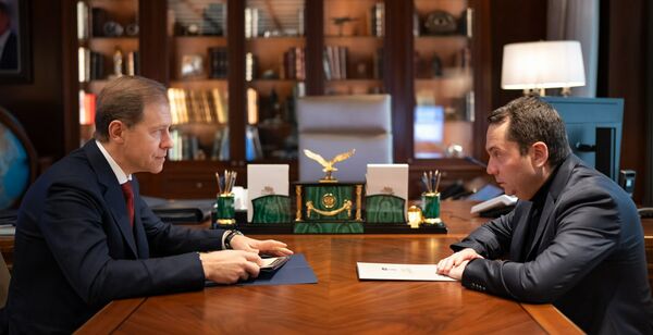 Andrey Chibis discussed with First Deputy Prime Minister of Russia Denis Manturov the results and prospects of the work