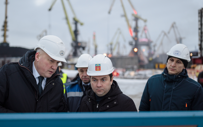Reconstruction of berth No. 2 in the Murmansk Commercial Sea Port in a high degree of readiness