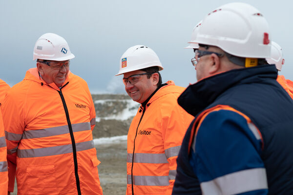 Governor Andrey Chibis visited the industrial sites of Kovdorsky GOK