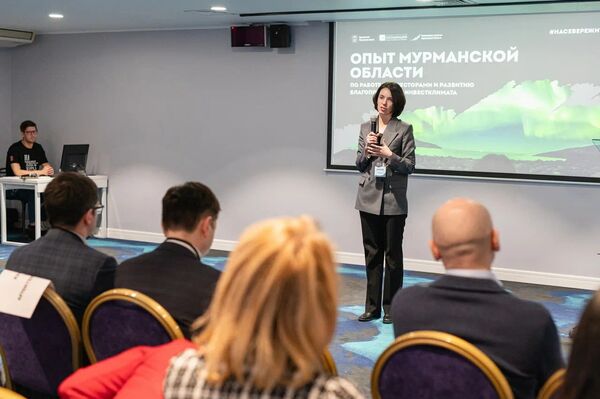 The Murmansk Region Government team presented its experience of working with investors in 23 regions