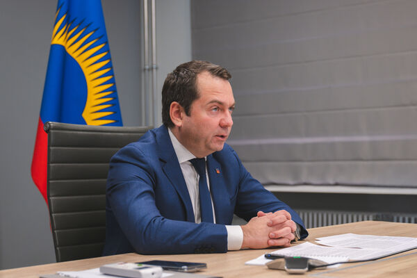 Andrei Chibis presented a number of proposals for the development of the Trans‑Arctic Transport Corridor.