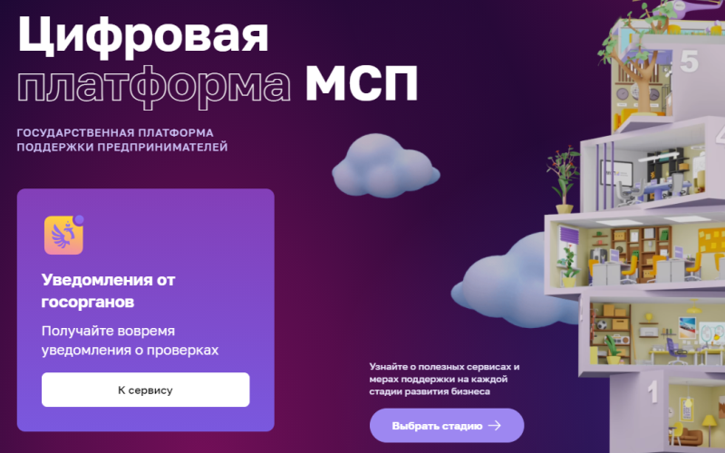 Предпринимателей будут официально уведомлять о планируемых проверках через цифровую платформу МСП.РФ